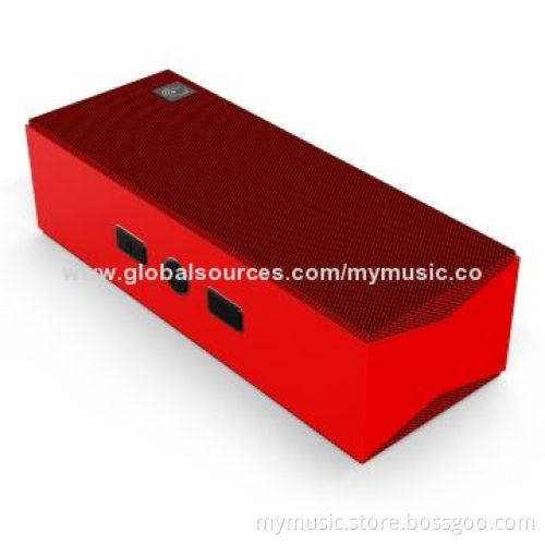 Stereo Bluetooth Speaker with Microphone and NFC Function, Sized 165 x 55 x 62mm